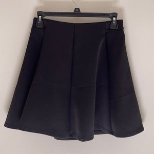 Decree - black skater skirt